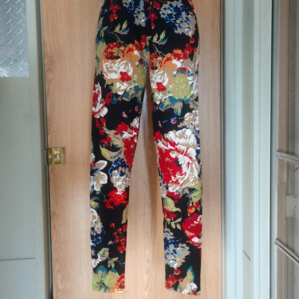 NWT Leggings Depot Women's Plus 393 Floral Legging